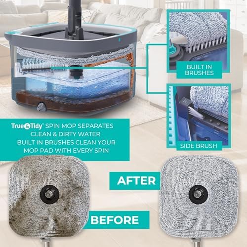 True Tidy True Clean Spin Mop Bucket System