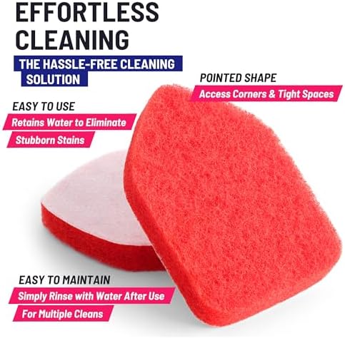 Moku Home Replacement Scrubber Refill 2X Red