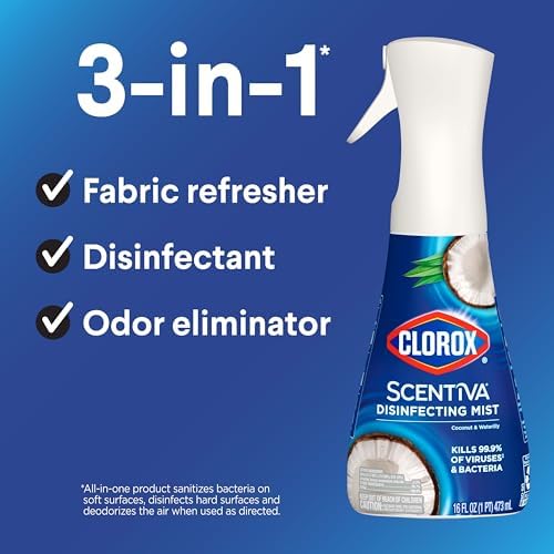 Clorox Scentiva Disinfecting Mist with Coconut Waterlily 16 oz