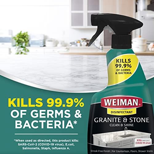 Weiman Disinfecting Granite Stone Cleaner and Sealer Kit - 24 oz Each