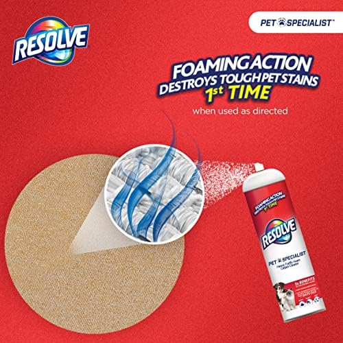 Resolve Pet Specialist Heavy Traffic Foam 2 Pack