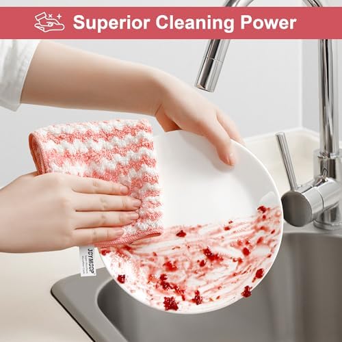 JOYMOOP 18-Pack Microfiber Cleaning Cloths