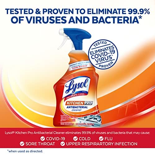 Lysol Pro Kitchen Cleaner 22oz Citrus Scent 1
