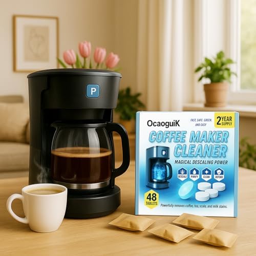 Coffee Machine Cleaner Descaler Tablets 48 Count 5g Each