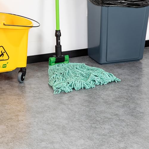 Restaurantware MOP Head 24 Ounce Cotton Blend Green 1