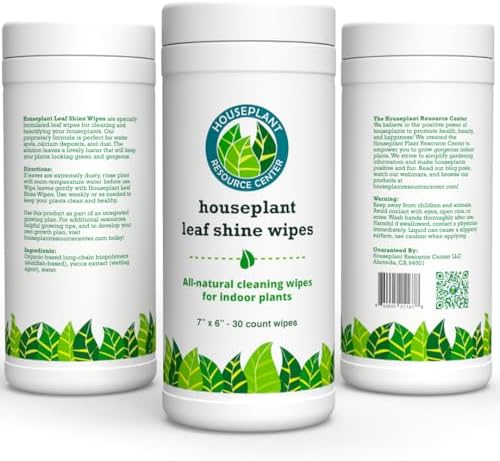 Houseplant Leaf Shine Cleaner Wipes 30 Count 1