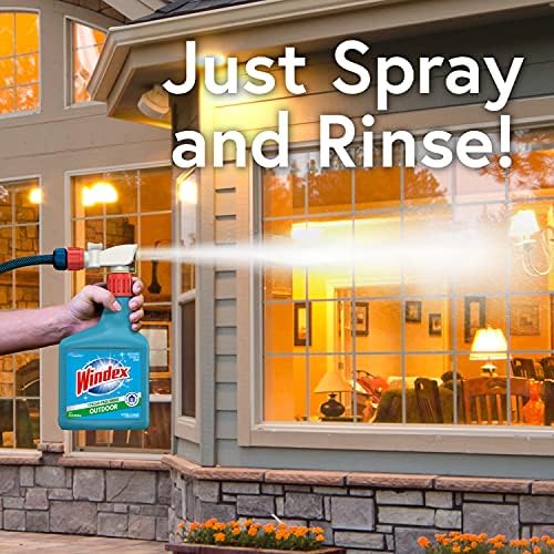 Windex Outdoor Window Cleaner 32 Fl Oz Pack of 2