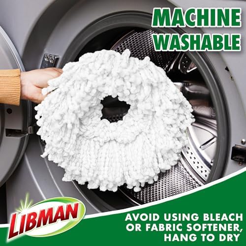 Libman Tornado Spin Mop System with 2 Refill Heads 1