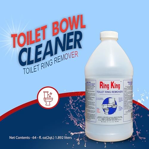 Ring King Toilet Bowl Cleaner Liquid 64oz Fast Acting
