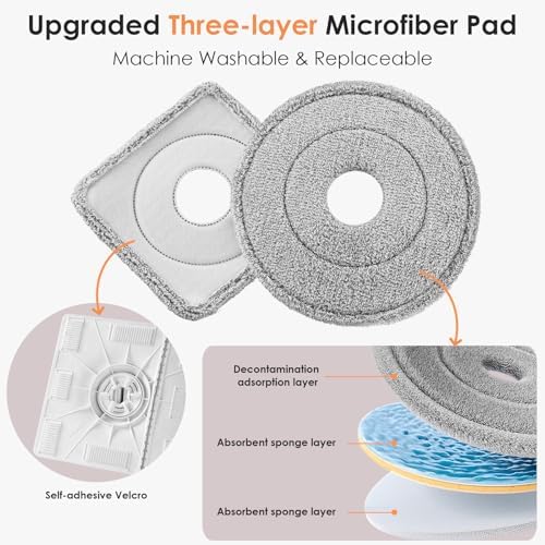 MOPALL Spin Mop and Bucket with Wringer Set 1