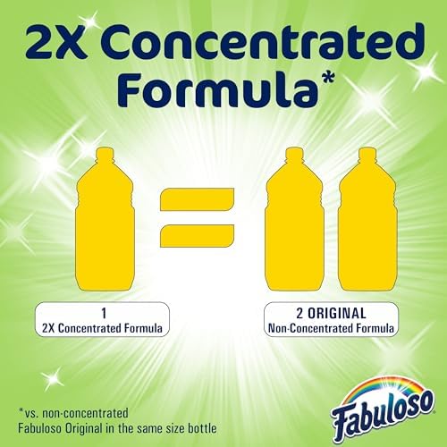 Fabuloso Multi-Purpose Cleaner 2X Concentrated 128 fl oz