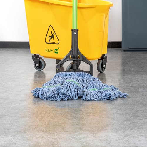 Restaurantware MOP HEAD ONLY - 16 Ounce Wet Mop Head Cotton Blend Machine Washable
