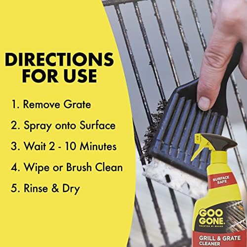 Goo Gone Grill Cleaner Spray 2 Pack 24 Ounce