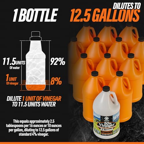Calyptus 50 Pure Vinegar Concentrate - 2 Gallon