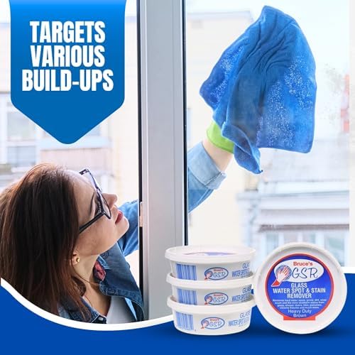 Bruces GSR Glass Water Spot Remover - 10 oz Heavy Duty