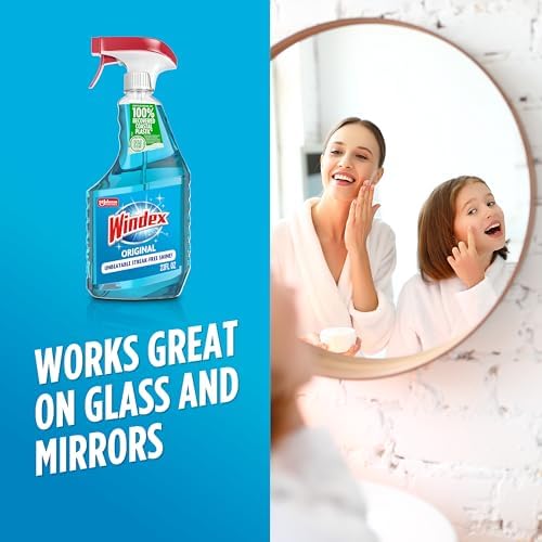 Windex Glass Cleaner Spray Bottle Pack of 6