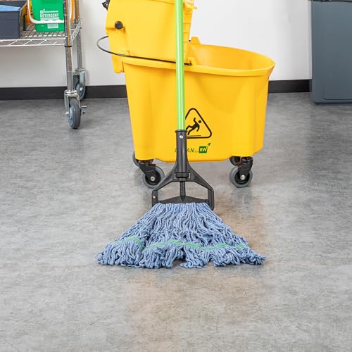 Restaurantware MOP HEAD ONLY - 16 Ounce Wet Mop Head Cotton Blend Machine Washable