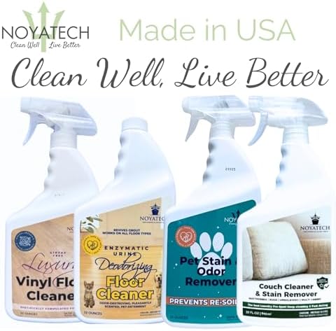 NOYATECH Couch Upholstery Cleaner Pet Safe Non-Toxic 32 oz