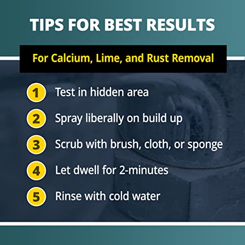 CLR PRO Calcium Lime Rust Remover 32 Ounce Spray Pack of 6