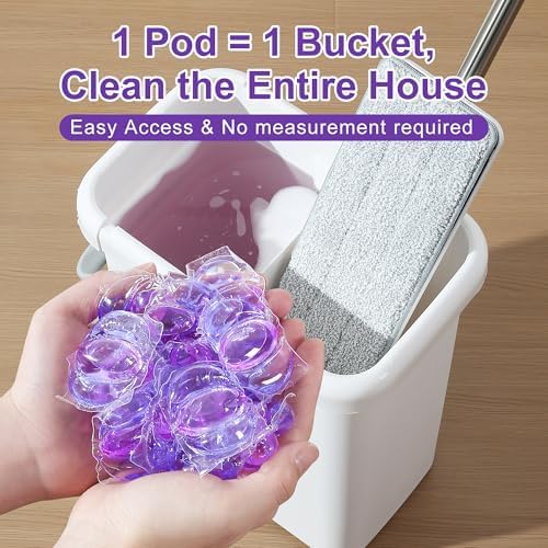 JOYMOOP Mop Bucket Set with 15 Floor Cleaner Pods 1