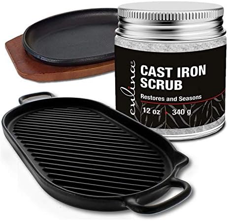 Culina Cast Iron Scrub with Coconut Oil