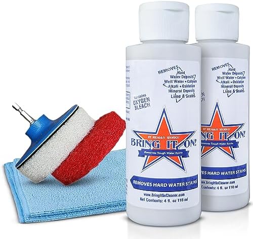 Bring It On Water Spot Polishing Kit - Glass Window Cleaner