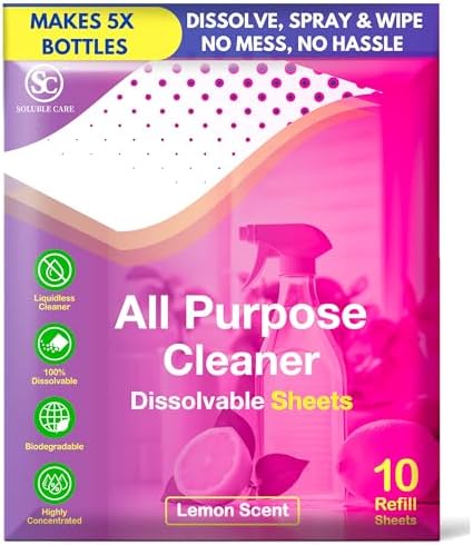 Soluble Care Whole House Cleaning 5-Pack Bundle