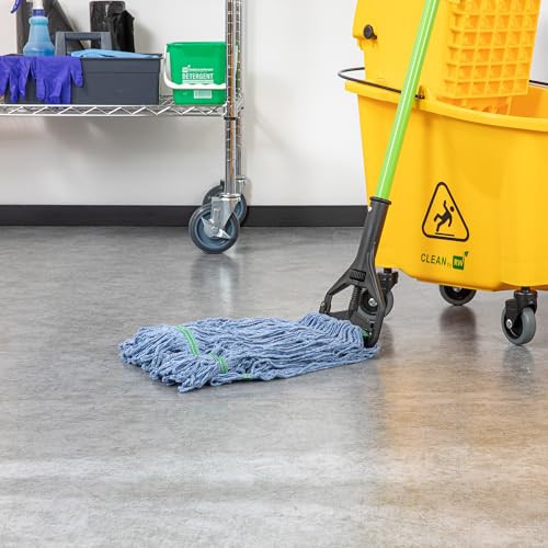 Restaurantware MOP HEAD ONLY - 16 Ounce Wet Mop Head Cotton Blend Machine Washable