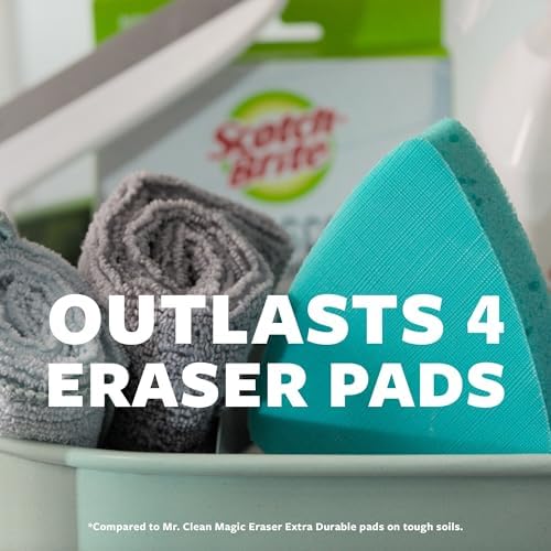Scotch-Brite Swift Scrub Bath Cleaner Scrubbers 6 Pads
