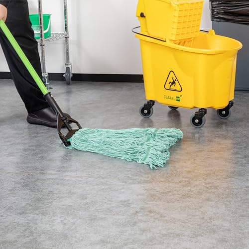 Restaurantware Wet Mop Head Refill - 16 Ounce Cotton Blend Machine Washable