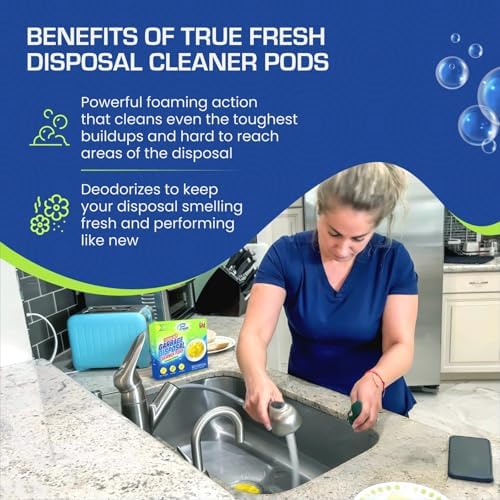 True Fresh Garbage Disposal Cleaner Powder 24-Pack 1