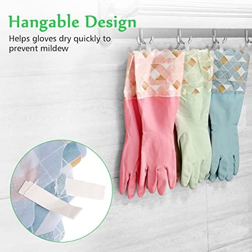 Yiomxhi Reusable Latex Free Cleaning Gloves