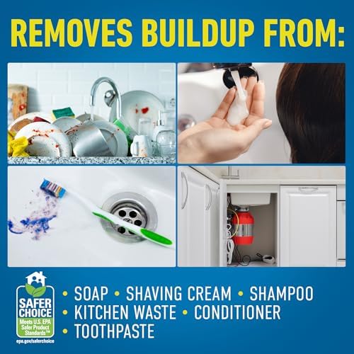CLR Clog Preventer 80 Ounce Drain Build Up Remover