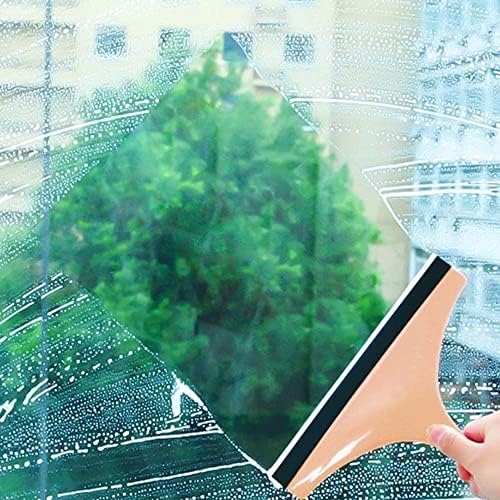 Silicone Squeegee for Shower Glass Doors and Windows Blue