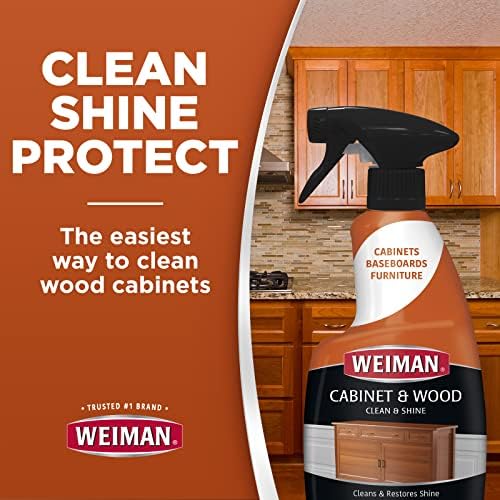 Weiman Cabinet and Wood Cleaner 16 oz 2 Pack
