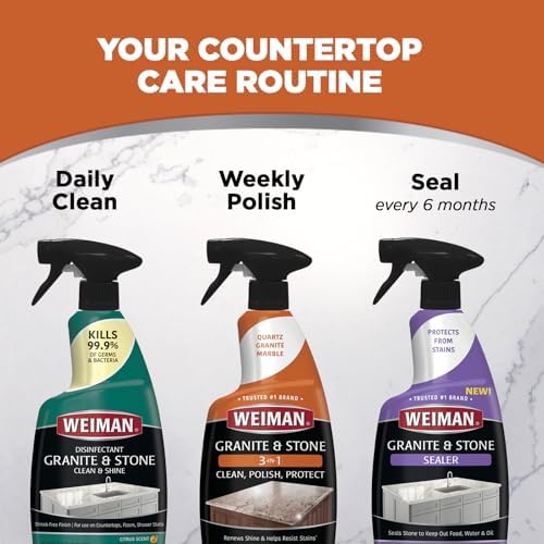 Weiman Granite Cleaner Polish Protect 3 in 1 2 Pack 1