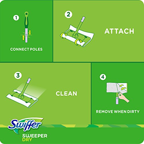 Swiffer Dry Sweeping Pad Refills Lavender Vanilla Scent 16 Pack