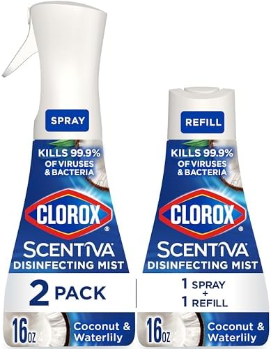 Clorox Scentiva Disinfecting Mist with Coconut Waterlily 16 oz