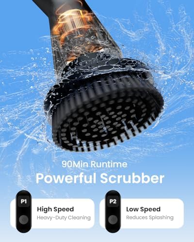 Leebein Electric Spin Scrubber with 7 Heads and 2 Speeds