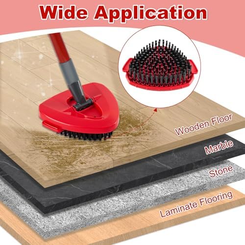 Blaithom Upgraded Spin Mop Brush Head for O Cedar EasyWring 1 Tank