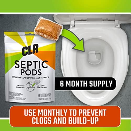 CLR Septic System Treatment Pods 6 Month Supply 1