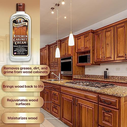 Parker Bailey Kitchen Cabinet Cream 8oz - Wood Cleaner Polish