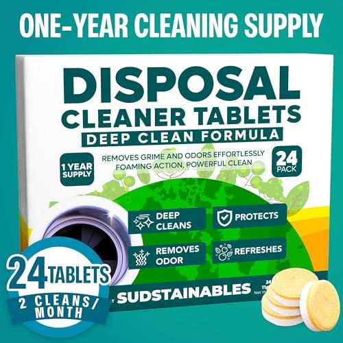 Sudstainables Garbage Disposal Cleaner Tablets 24-Pack 1