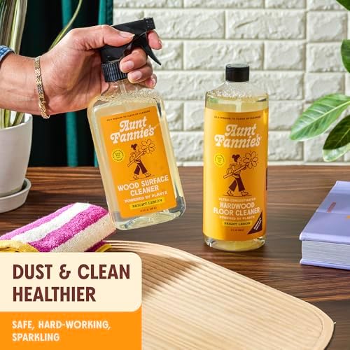 Aunt Fannies All Purpose Wood Cleaner 169 Ounces Lemon Scent
