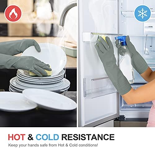 DABOGOSA MAMISON Reusable Kitchen Gloves Non-Slip Rubber