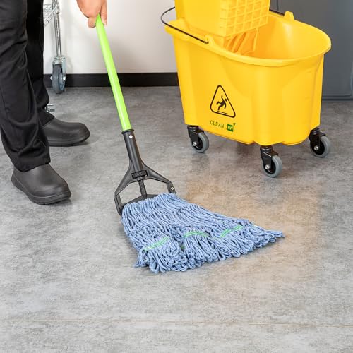 Restaurantware MOP HEAD ONLY - 16 Ounce Wet Mop Head Cotton Blend Machine Washable