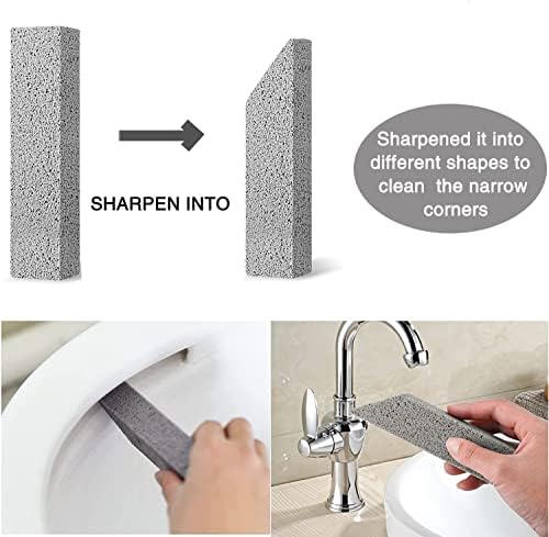 FALAMON 6 Pack Pumice Stone for Toilet Cleaning