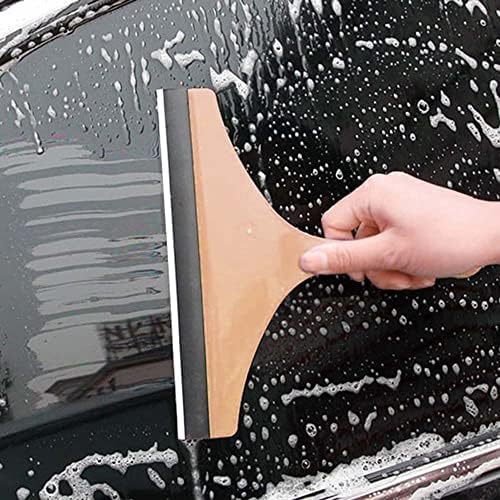 Silicone Squeegee for Shower Glass Doors and Windows Blue