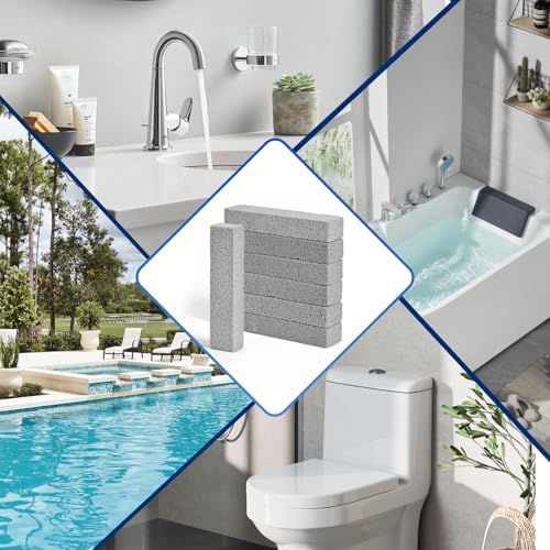 Omszte 6 Pack Pumice Stone for Toilet Cleaning