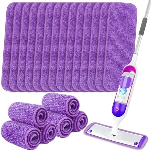 Orighty Reusable Mop Pads 20 Pack for Swiffer PowerMop